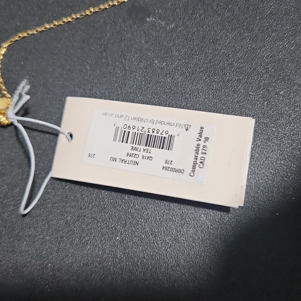 Kate Spade Teacup Necklace - Picture 7 of 8